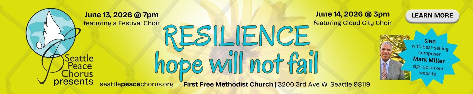 Singing for a just and peaceful world